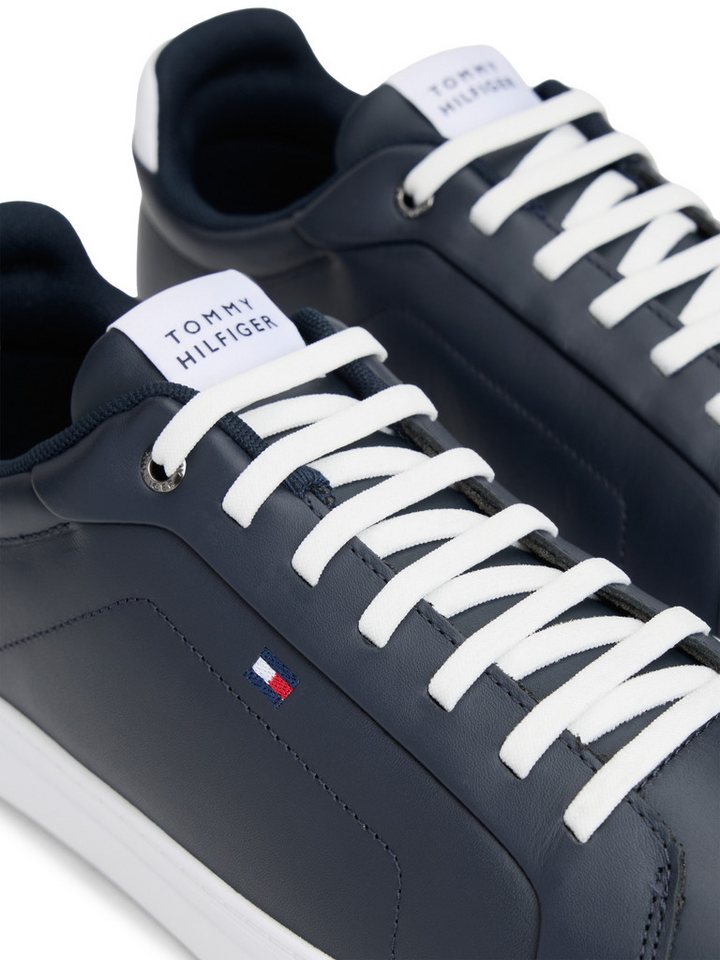 Tommy Hilfiger ICON COURT LIGHT ESS Sneaker, Freizeitschuh, Halbschuh, Schnürschuh, weich gepolsterter Schaftrand – Bild 2 von 5