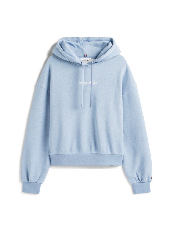Tommy Hilfiger Kapuzensweatshirt CLASSIC SCRIPT FLEECE HOODIE – Bild 4 von 5