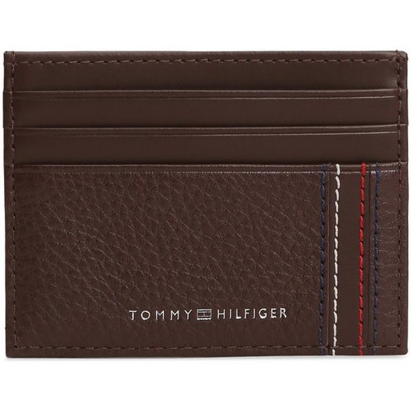 Tommy Hilfiger Kartenetui TH CENTRAL CC HOLDER, Unisex, Minigeldbeutel, Portemonneai mit Logoschriftzug