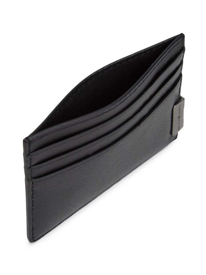 Tommy Hilfiger Kartenetui TH HARDWARE CC HOLDER, Unisex, Mini Geldbeutel, Men Portemonnaie mit seitlichem Label – Bild 3 von 4