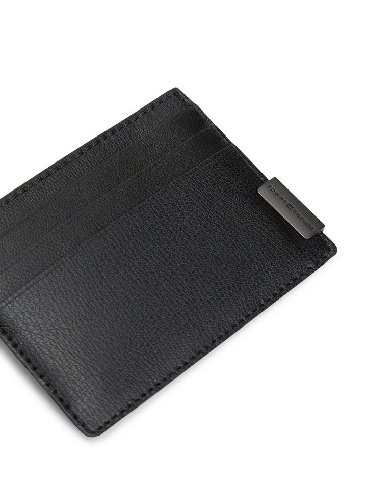 Tommy Hilfiger Kartenetui TH HARDWARE CC HOLDER, Unisex, Mini Geldbeutel, Men Portemonnaie mit seitlichem Label – Bild 4 von 4