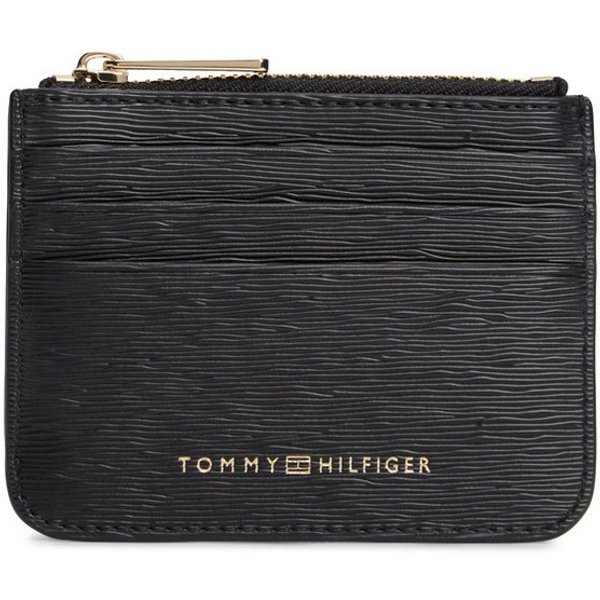 Tommy Hilfiger Kartenetui TH MODERN CC HOLDER, Unisex Minigeldbeutel, Portemonnaie mit Logo-Schriftzug