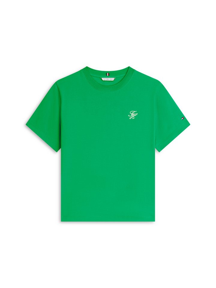 Tommy Hilfiger Kurzarmshirt TH SCRIPT REGULAR C-NECK SHORT SLEEVE TEE – Bild 4 von 5