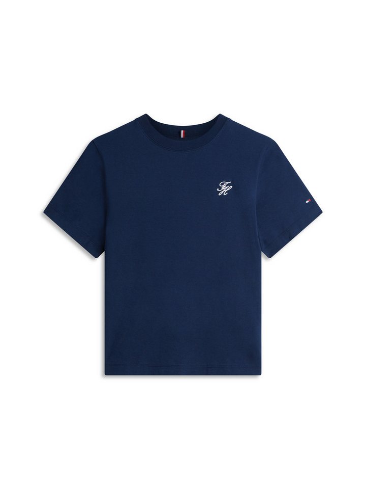 Tommy Hilfiger Kurzarmshirt TH SCRIPT REGULAR C-NECK SHORT SLEEVE TEE – Bild 4 von 5