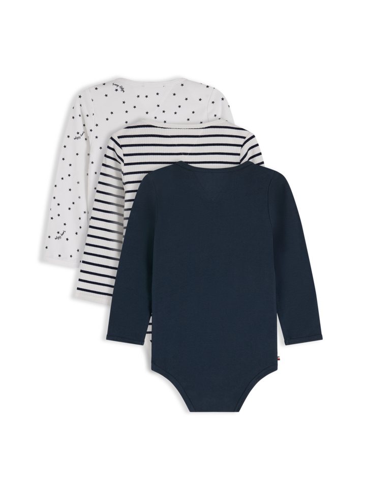 Tommy Hilfiger Langarmbody (Packung, 3-tlg) Bodys für Babys – Bild 5 von 5