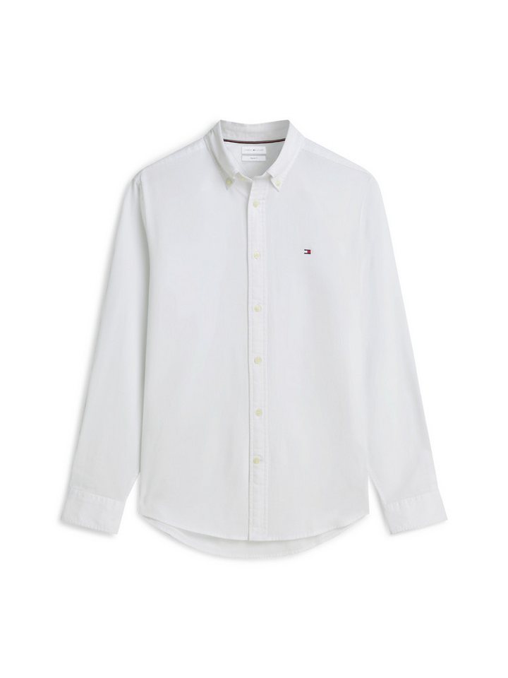 Tommy Hilfiger Langarmhemd FLEX POP MINI DOBBY RF SHIRT Regular Fit Dobby Structure – Bild 5 von 5