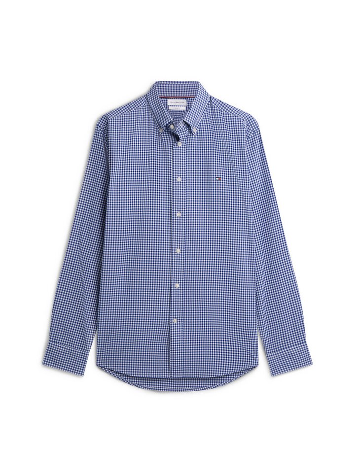 Tommy Hilfiger Langarmhemd FLEX POPLIN GINGHAM SHIRT Regular Fit Flex Cotton Gingham – Bild 5 von 5
