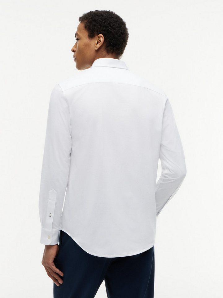Tommy Hilfiger Langarmhemd PERFORMANCE PIQUE OXFORD Regular Fit Peformance Pique Oxford Casual – Bild 2 von 5