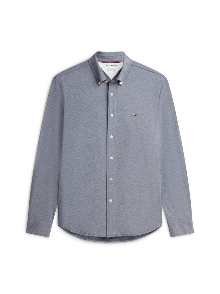 Tommy Hilfiger Langarmhemd PERFORMANCE PIQUE OXFORD Regular Fit Peformance Pique Oxford Casual – Bild 5 von 5
