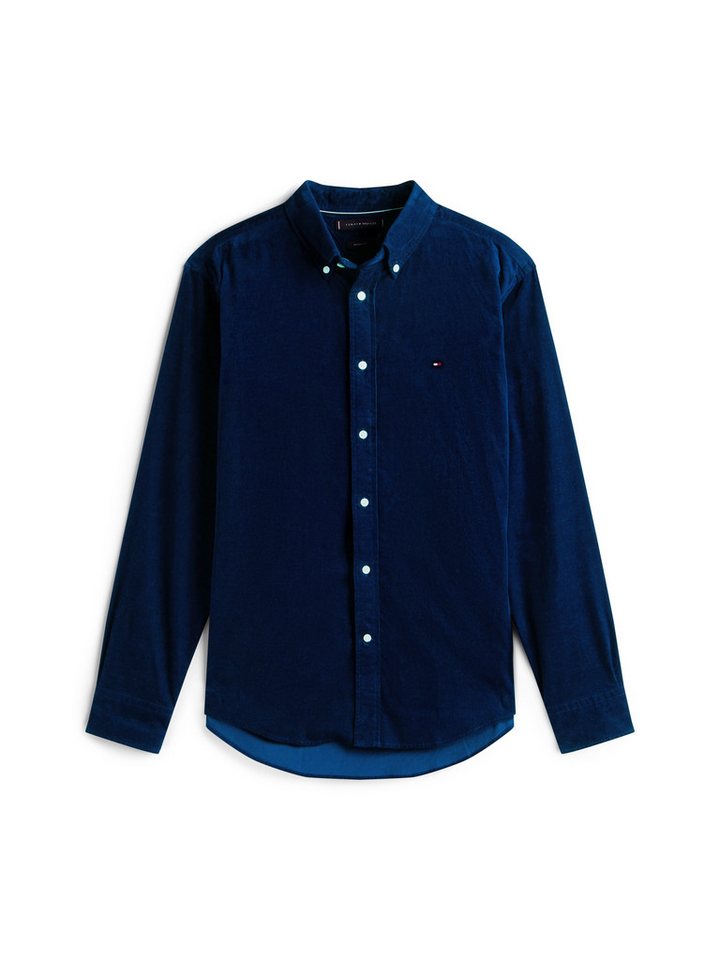 Tommy Hilfiger Langarmhemd SOLID CORDUROY SHIRT Regular Fit Cord – Bild 4 von 5