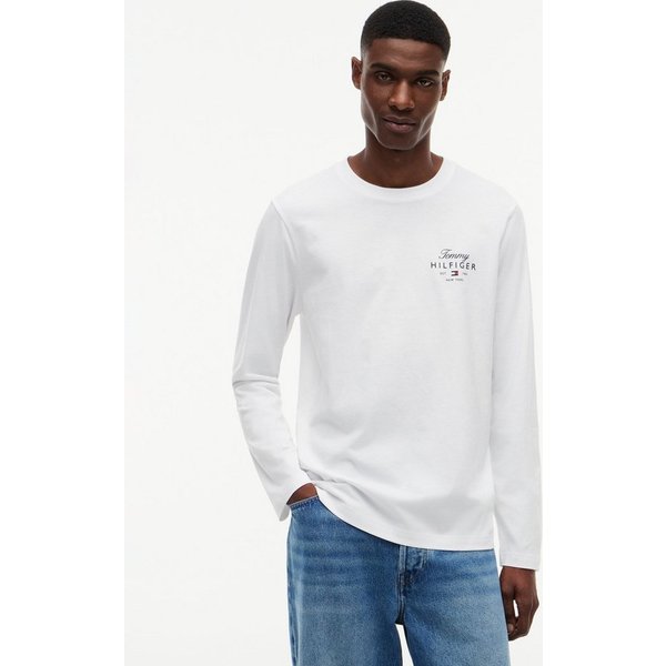 Tommy Hilfiger Langarmshirt SCRIPT STACK LS REGULAR TEE