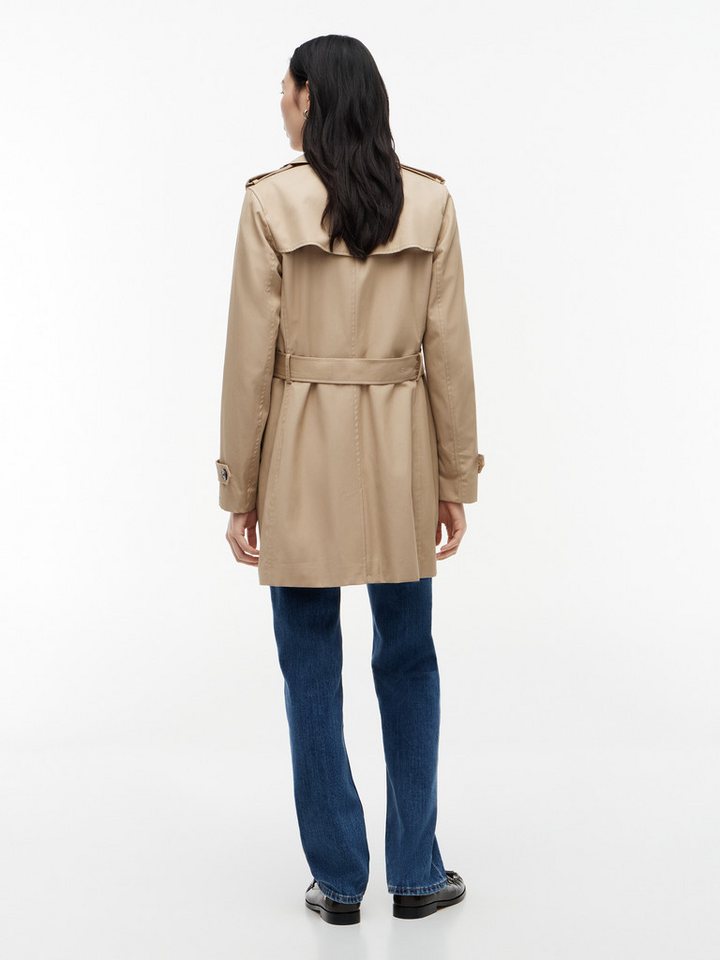 Tommy Hilfiger Langjacke HERITAGE SINGLE BREASTED TRENCH mit den typischen Trenchcoat-Details – Bild 4 von 5