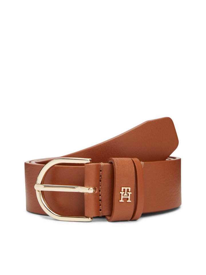 Tommy Hilfiger Ledergürtel ESSENTIAL EFFORTLESS 3,5 cm breit Damengürtel, 3,5 cm breit, casual und Jeans, ovale Einfachdornschließe – Bild 2 von 5