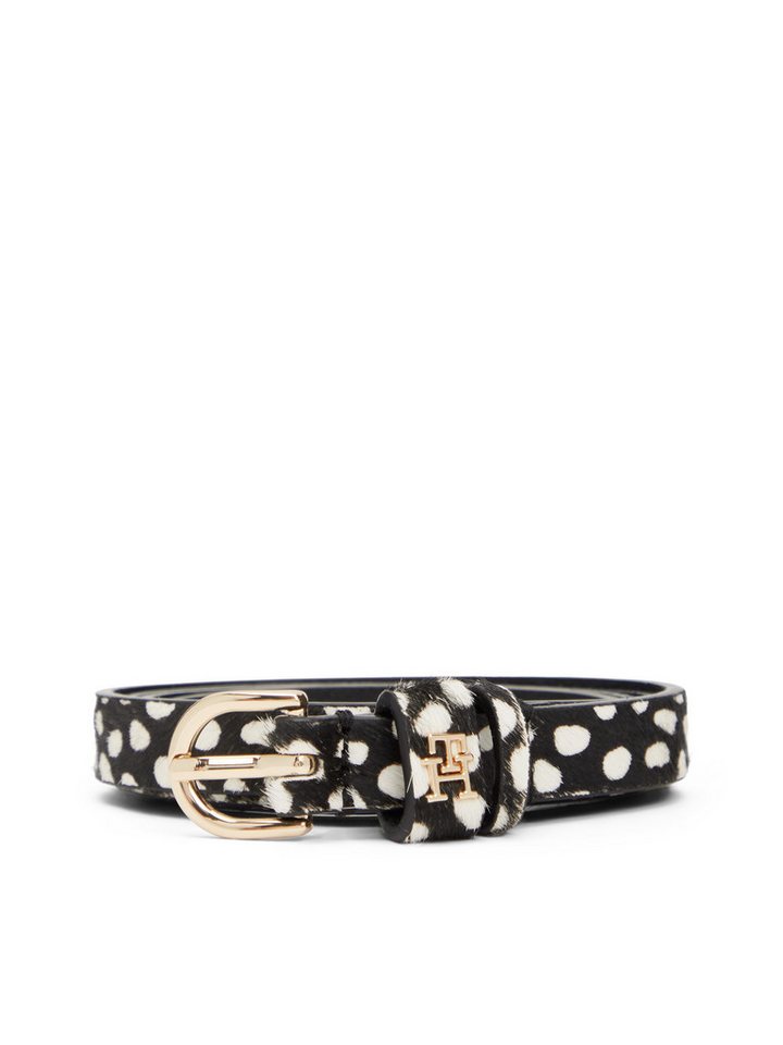 Tommy Hilfiger Ledergürtel ESSENTIAL EFFORTLESS mit Hirsch-Print – Bild 2 von 5