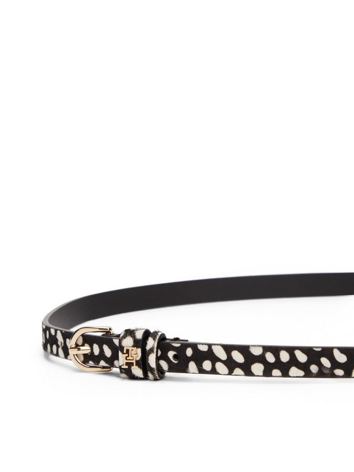 Tommy Hilfiger Ledergürtel ESSENTIAL EFFORTLESS mit Hirsch-Print – Bild 3 von 5