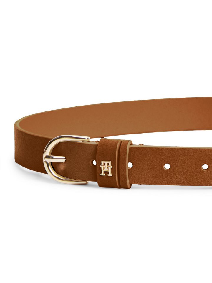 Tommy Hilfiger Ledergürtel ESSENTIAL EFFORTLESS SUEDE Regular fit und größenverstellbar – Bild 3 von 4