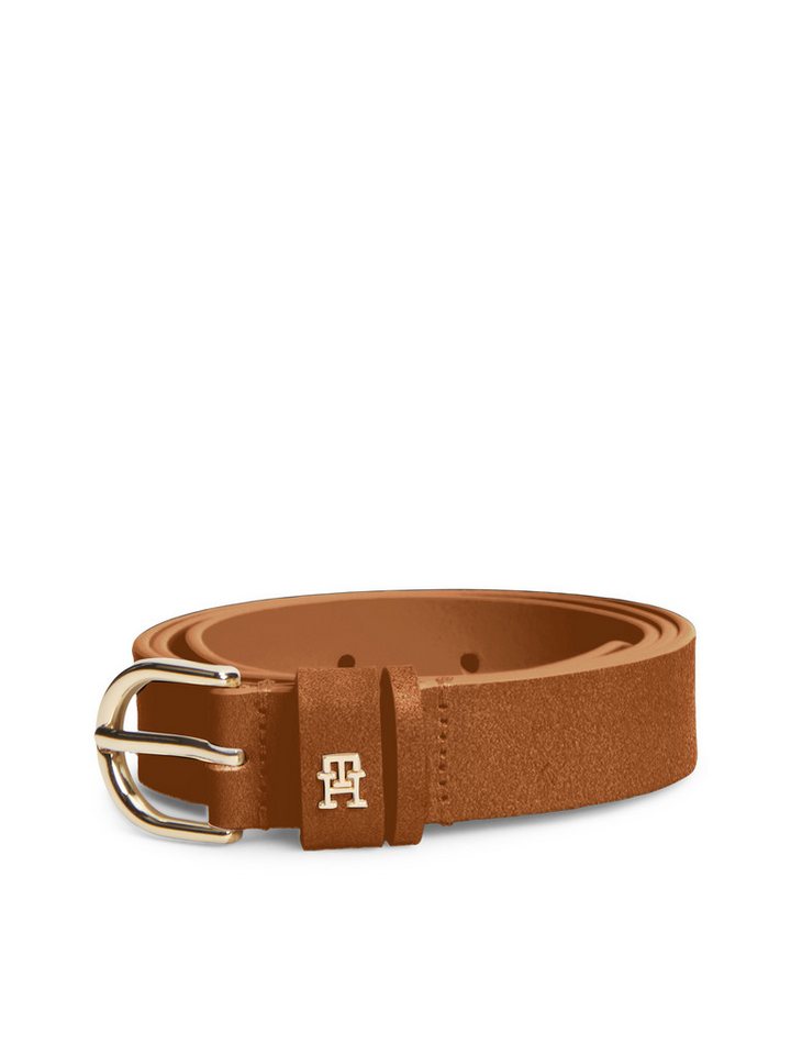 Tommy Hilfiger Ledergürtel ESSENTIAL EFFORTLESS SUEDE Regular fit und größenverstellbar – Bild 4 von 4