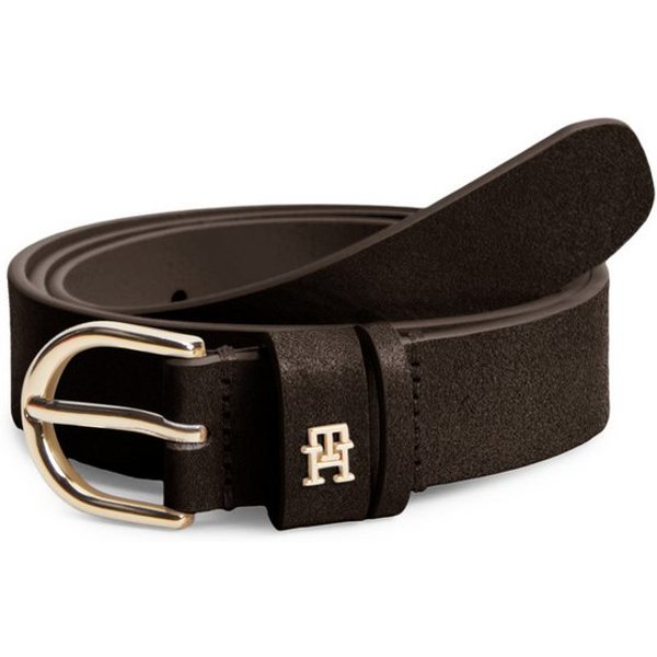 Tommy Hilfiger Ledergürtel ESSENTIAL EFFORTLESS SUEDE Regular fit und größenverstellbar