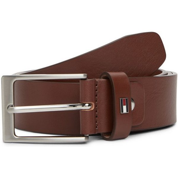 Tommy Hilfiger Ledergürtel LAYTON 3.5 ADJ mit Label-Pin