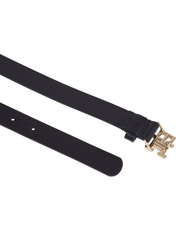 Tommy Hilfiger Ledergürtel TH LOGO 2,5 cm breit mit Monogramm-Schließe – Bild 2 von 5