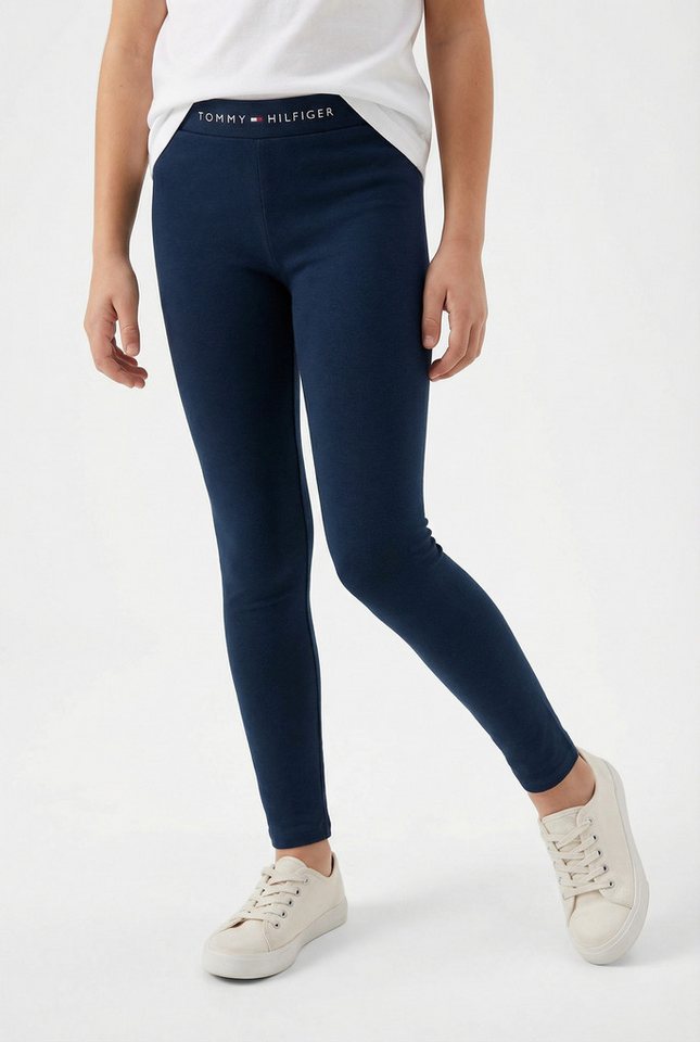 Tommy Hilfiger Leggings 2 PACK LEGGINGS (Set, 2-tlg) Kinder bis 16 Jahre, regular fit – Bild 2 von 4