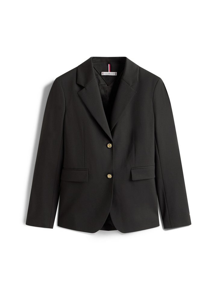 Tommy Hilfiger Longblazer TIMELESS WOOL REG STRT SB BLAZER mit Wolle – Bild 5 von 5