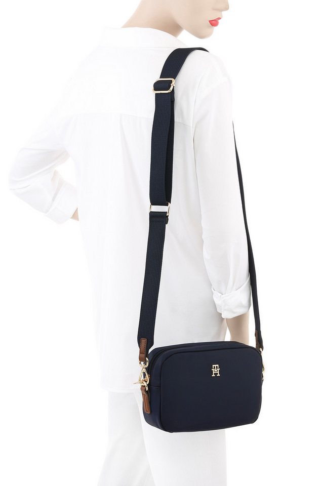 Tommy Hilfiger Mini Bag POPETTE CAMERA BAG, Damen Umhängetasche, Schultertasche mit TH-Schmuckelement – Bild 2 von 3