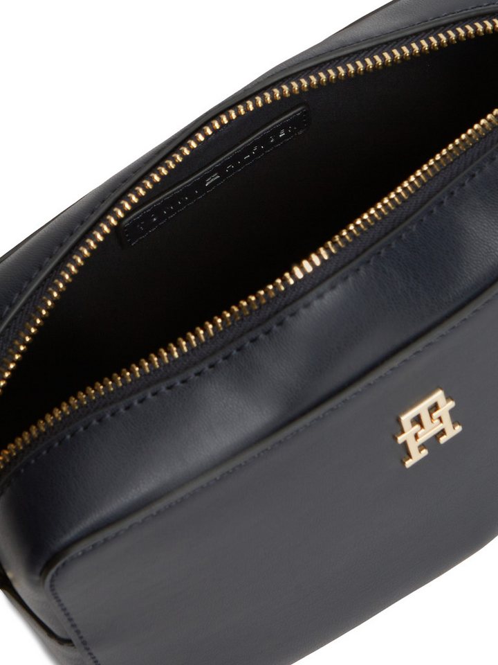 Tommy Hilfiger Mini Bag TH JOY CAMERA BAG CORP, Unisex Schultertasche, Umhängetasche mit gestreiftem Schulterriemen – Bild 5 von 5