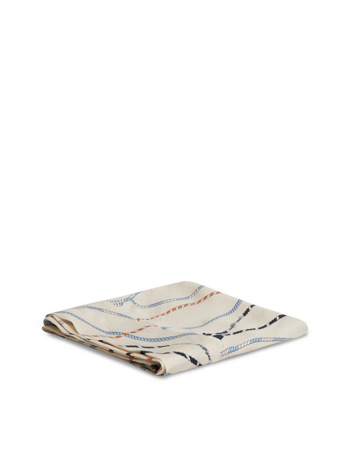Tommy Hilfiger Modeschal TH NAUTICAL SILK TRIANGLE, aus reiner Seide mit Seil-Print – Bild 4 von 4