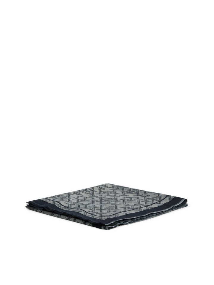 Tommy Hilfiger Modetuch MONOGRAM JACQ SCARF, Regular fit mit Monogramprint – Bild 3 von 4