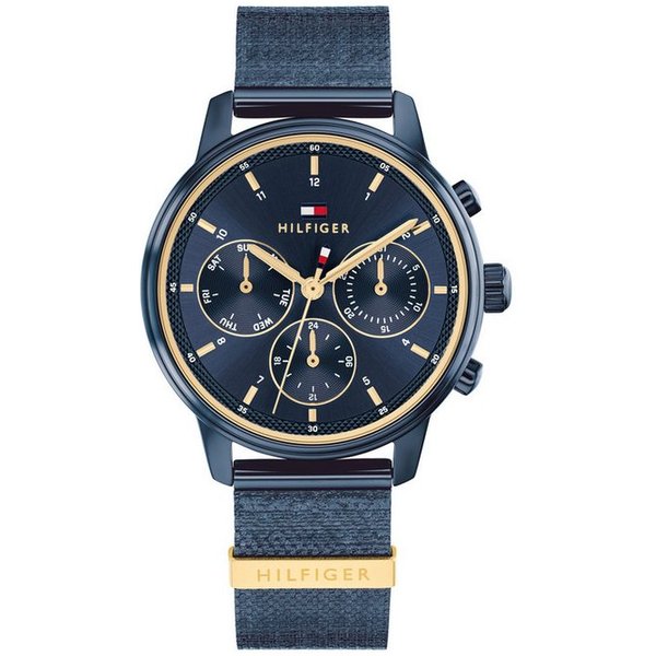Tommy Hilfiger Multifunktionsuhr BLAKE 1782809, Quarzuhr, Armbanduhr, Damenuhr, Edelstahlarmband, analog