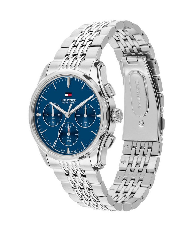 Tommy Hilfiger Multifunktionsuhr BRYANT 1710811, Quarzuhr, Armbanduhr, Damenuhr, Herrenuhr, Edelstahlarmband, analog – Bild 2 von 3