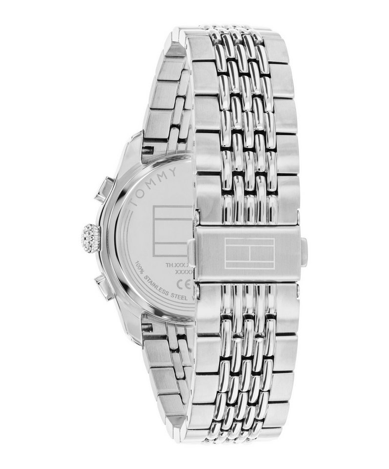 Tommy Hilfiger Multifunktionsuhr BRYANT 1710811, Quarzuhr, Armbanduhr, Damenuhr, Herrenuhr, Edelstahlarmband, analog – Bild 3 von 3