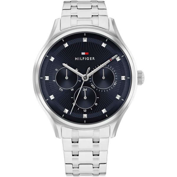 Tommy Hilfiger Multifunktionsuhr GIANNA 1782749, Quarzuhr, Armbanduhr, Damenuhr, Edelstahlarmband, analog, Tag