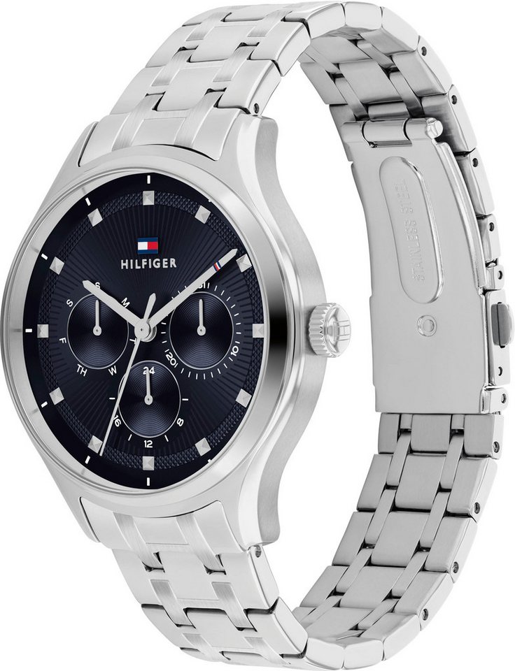 Tommy Hilfiger Multifunktionsuhr GIANNA 1782749, Quarzuhr, Armbanduhr, Damenuhr, Edelstahlarmband, analog, Tag – Bild 2 von 3