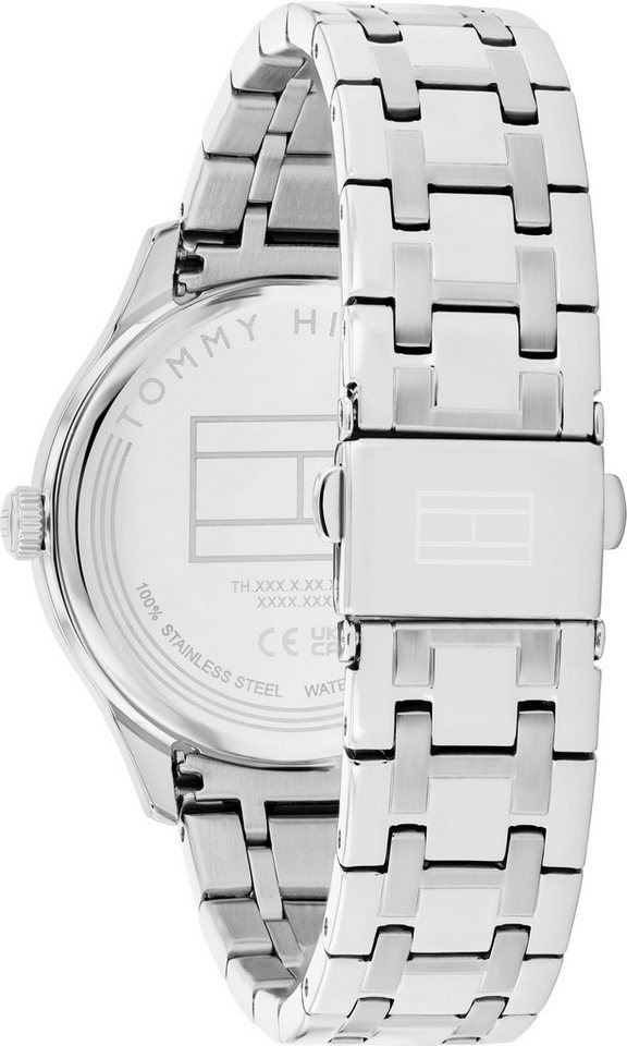 Tommy Hilfiger Multifunktionsuhr GIANNA 1782749, Quarzuhr, Armbanduhr, Damenuhr, Edelstahlarmband, analog, Tag – Bild 3 von 3