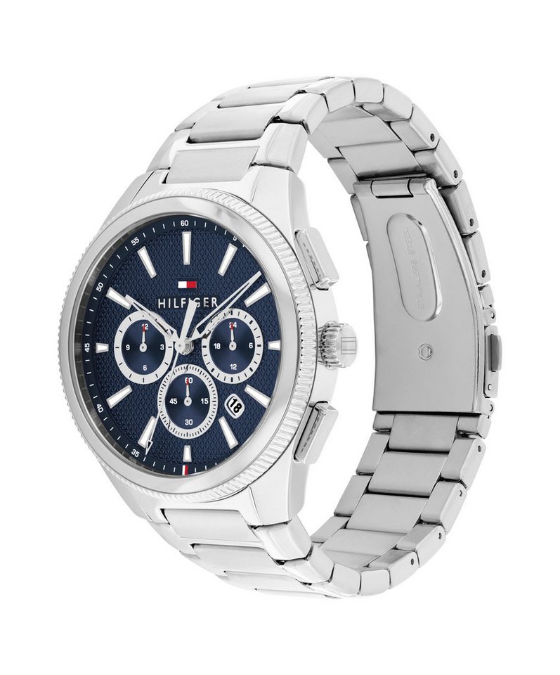 Tommy Hilfiger Multifunktionsuhr Sam 1792253, Quarzuhr, Armbanduhr, Herrenuhr, Edelstahlarmband, analog, Tag – Bild 2 von 4