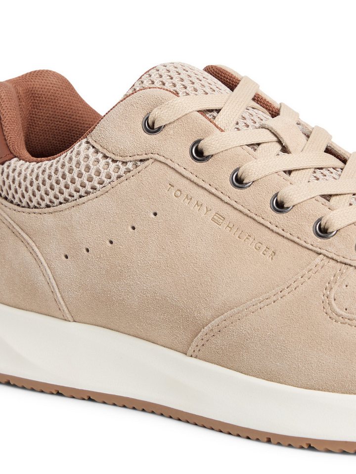 Tommy Hilfiger NEWPORT MIX Sneaker Freizeitschuh, Schnürer, Halbschuh mit Mesh-EInsatz – Bild 2 von 5