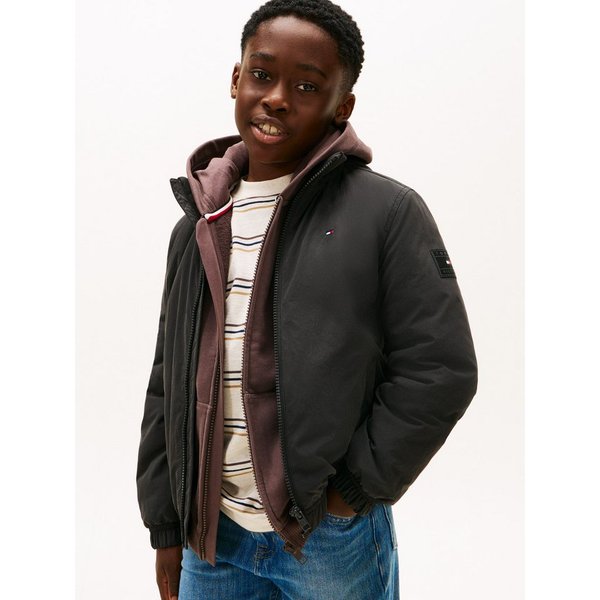 Tommy Hilfiger Outdoorjacke Regular fit, für Kinder bis 16 Jahre