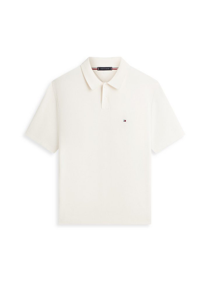 Tommy Hilfiger Polokragenpullover COOL TOUCH STRUCTURE Regular fit mit Polokragen – Bild 4 von 5