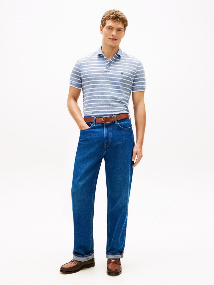 Tommy Hilfiger Poloshirt LINEN PIQUE REGULAR – Bild 3 von 5