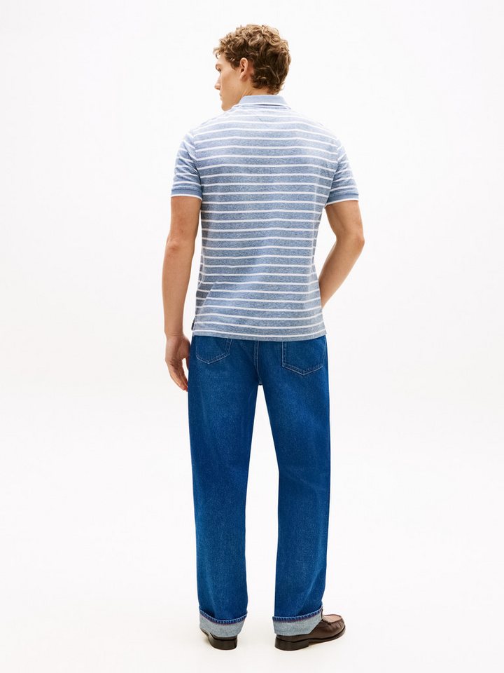 Tommy Hilfiger Poloshirt LINEN PIQUE REGULAR – Bild 5 von 5