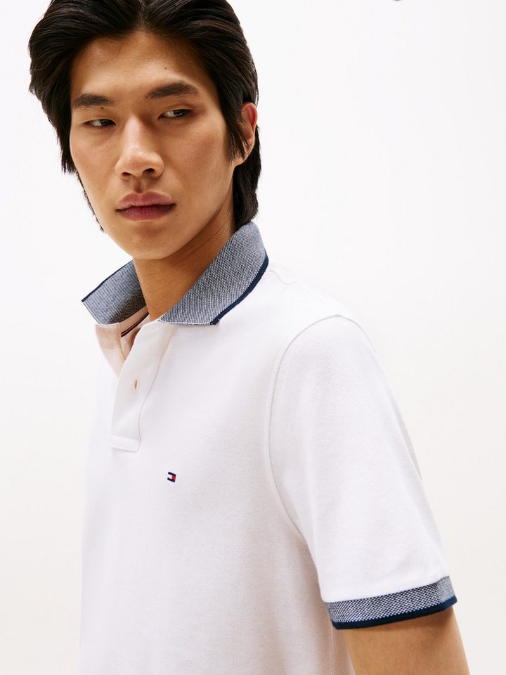 Tommy Hilfiger Poloshirt LINEN PIQUE REGULAR – Bild 2 von 5