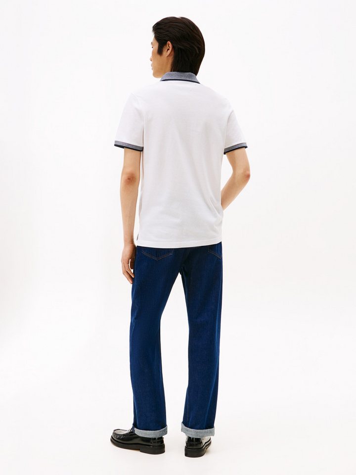Tommy Hilfiger Poloshirt LINEN PIQUE REGULAR – Bild 5 von 5