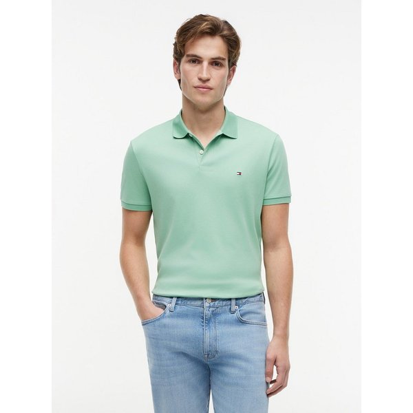 Tommy Hilfiger Poloshirt LIQUID COTTON REGULAR SEASONAL mit Logostickerei