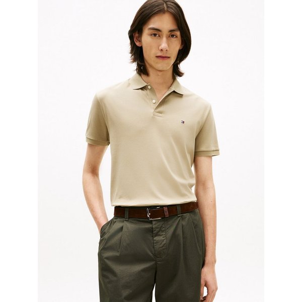 Tommy Hilfiger Poloshirt LIQUID COTTON REGULAR SEASONAL mit Logostickerei