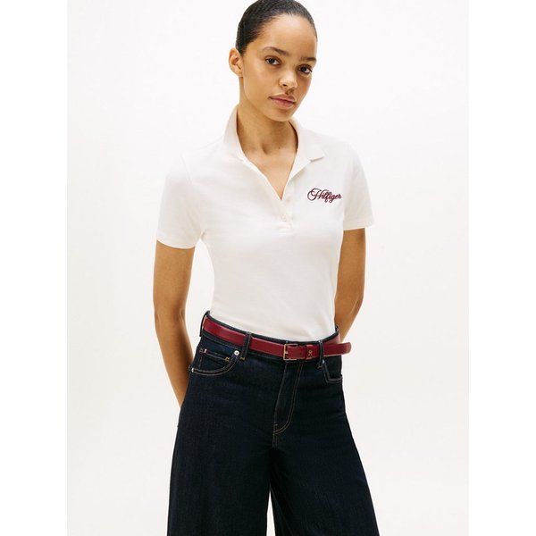 Tommy Hilfiger Poloshirt SCRIPT SLIM SS POLO