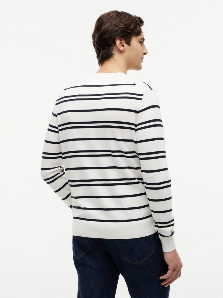 Tommy Hilfiger Rundhalspullover ESSENTIAL COTTON Crewneck Regular Fit Premium Mode – Bild 2 von 5