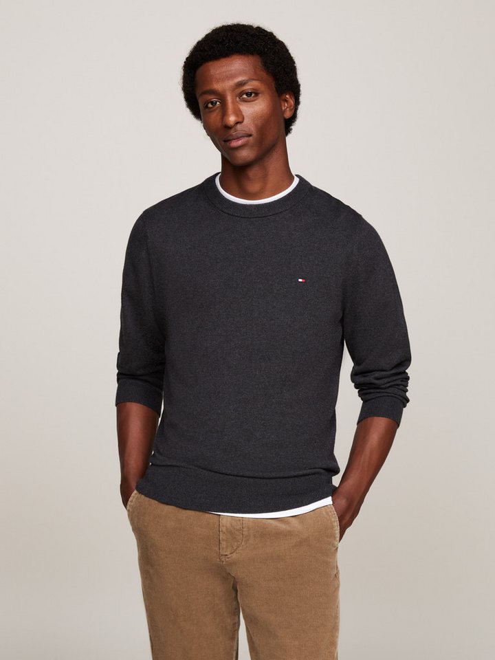 Tommy Hilfiger Rundhalspullover PIMA ORG CTN CASHMERE CREW NECK – Bild 2 von 5