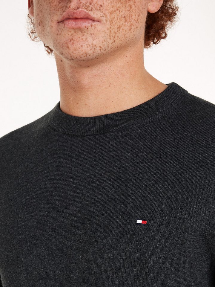 Tommy Hilfiger Rundhalspullover PIMA ORG CTN CASHMERE CREW NECK – Bild 4 von 5